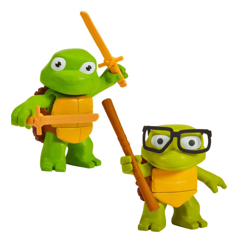 Teenage Mutant Ninja Turtles Movie Figures - Leonardo and Donatello