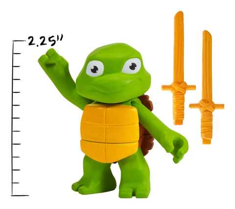 Teenage Mutant Ninja Turtles Movie Figures - Leonardo and Donatello
