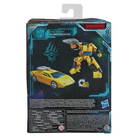 Transformers Generations War for Cybertron: Earthrise Deluxe Sunstreaker