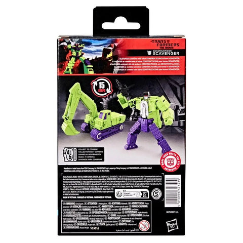 Transformers The Movie Studio Series Deluxe Class Constructicon Scavenger