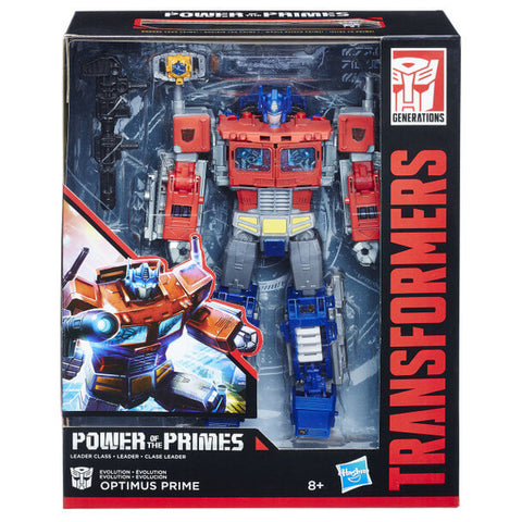 Transformers Power of the Primes Leader Class Evolution Optimus Prime