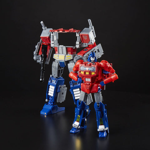 Transformers Power of the Primes Leader Class Evolution Optimus Prime