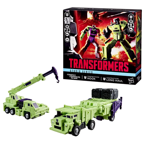 Transformers The Movie Studio Series Constructicon Long Haul & Hook