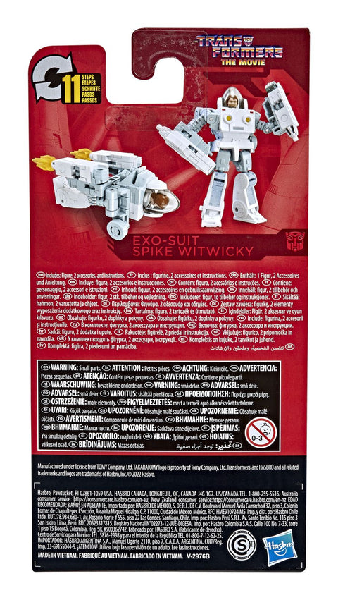 Transformers Studio Series Core Class Exo-Suit Spike Witwicky